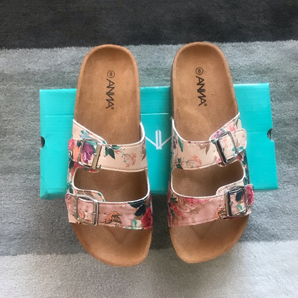 Floral Slip-on Sandal - Picture 5 of 15